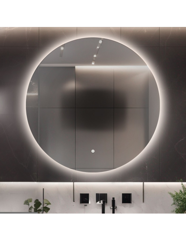 Koupelnové kruhové zrcadlo s...