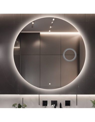 Koupelnové kruhové zrcadlo se zoomem... Koupelnové kruhové zrcadlo se zoomem...