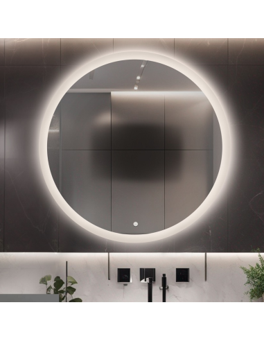 Koupelnové kruhové zrcadlo s...