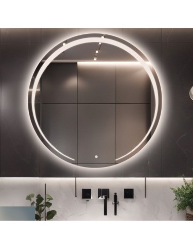 Koupelnové kruhové zrcadlo s...