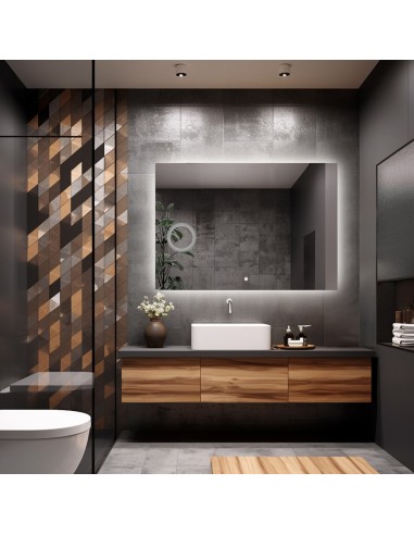 Koupelnové zrcadlo obdélníkové se...