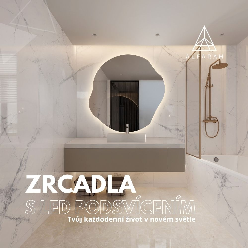 Zrcadla s LED osvětlením