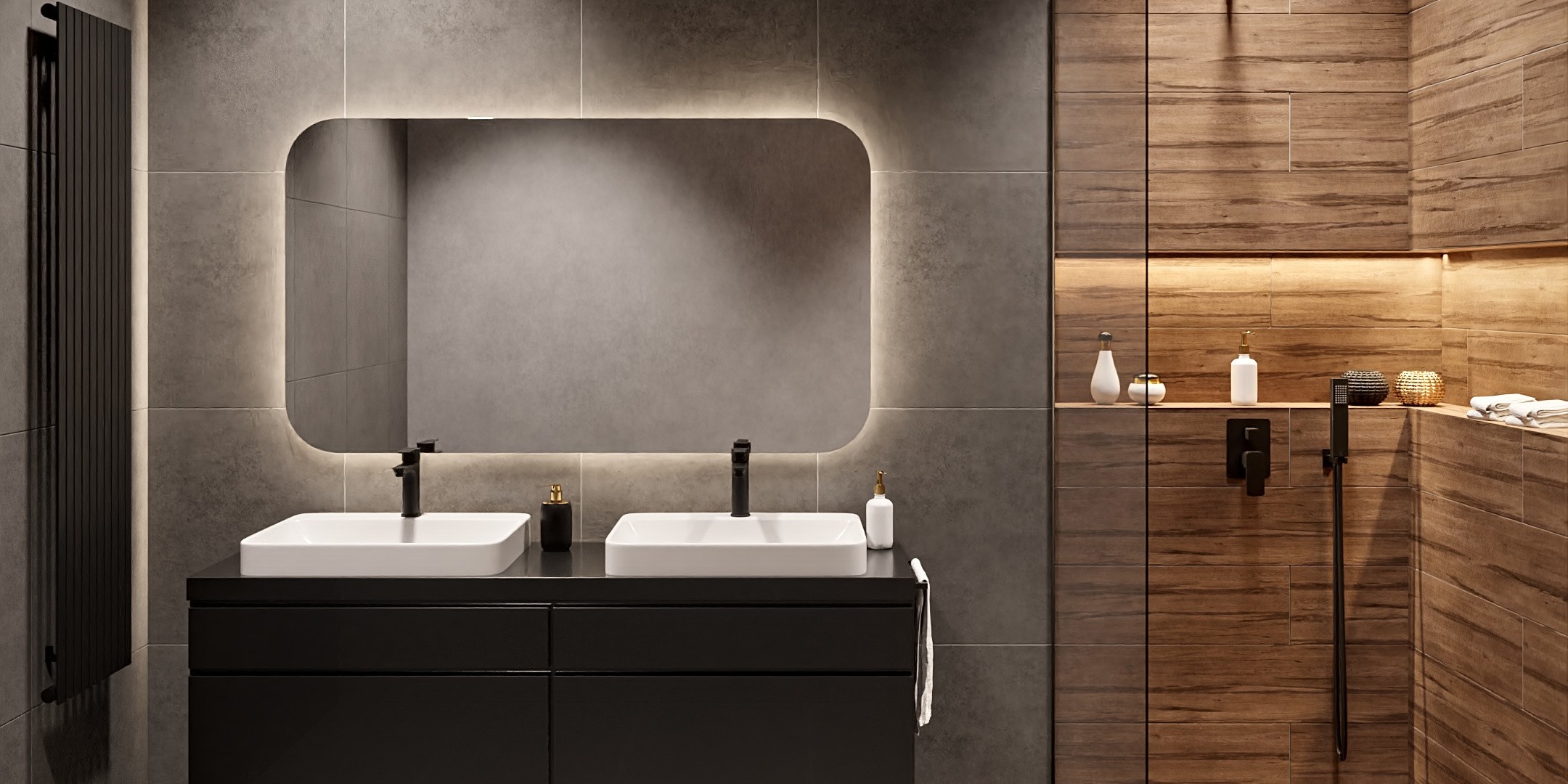 Zrcadlo bez rámu - minimalistické a moderní
